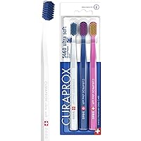 Amazon.com : Curaprox Swiss 5460 Ultra Soft Toothbrush (3 Pack