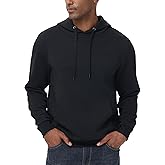 Satankud Men's Fashion Hoodies & Sweatshirts Geometric Texture Long Sleeve Casual Pullover Hoodie with Pocket