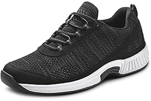 Orthofeet Men's Orthopedic Knit Lava Sneakers