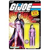 Super7 Reaction+ G.I. Joe Pythona - 3.75" G.I. Joe Action Figure with Accessories - Classic Cartoon Collectibles and Retro Toys