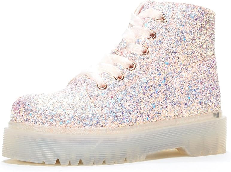 yru glitter boots