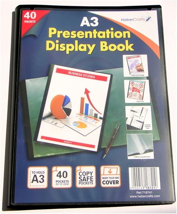 A3 presentation folder 40 pockets 07 picture