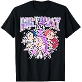 Kpop Demon Hunters Birthday Girl Adorable Chibi Group Shot T-Shirt