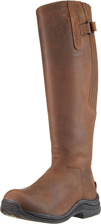 toggi calgary riding boots brown