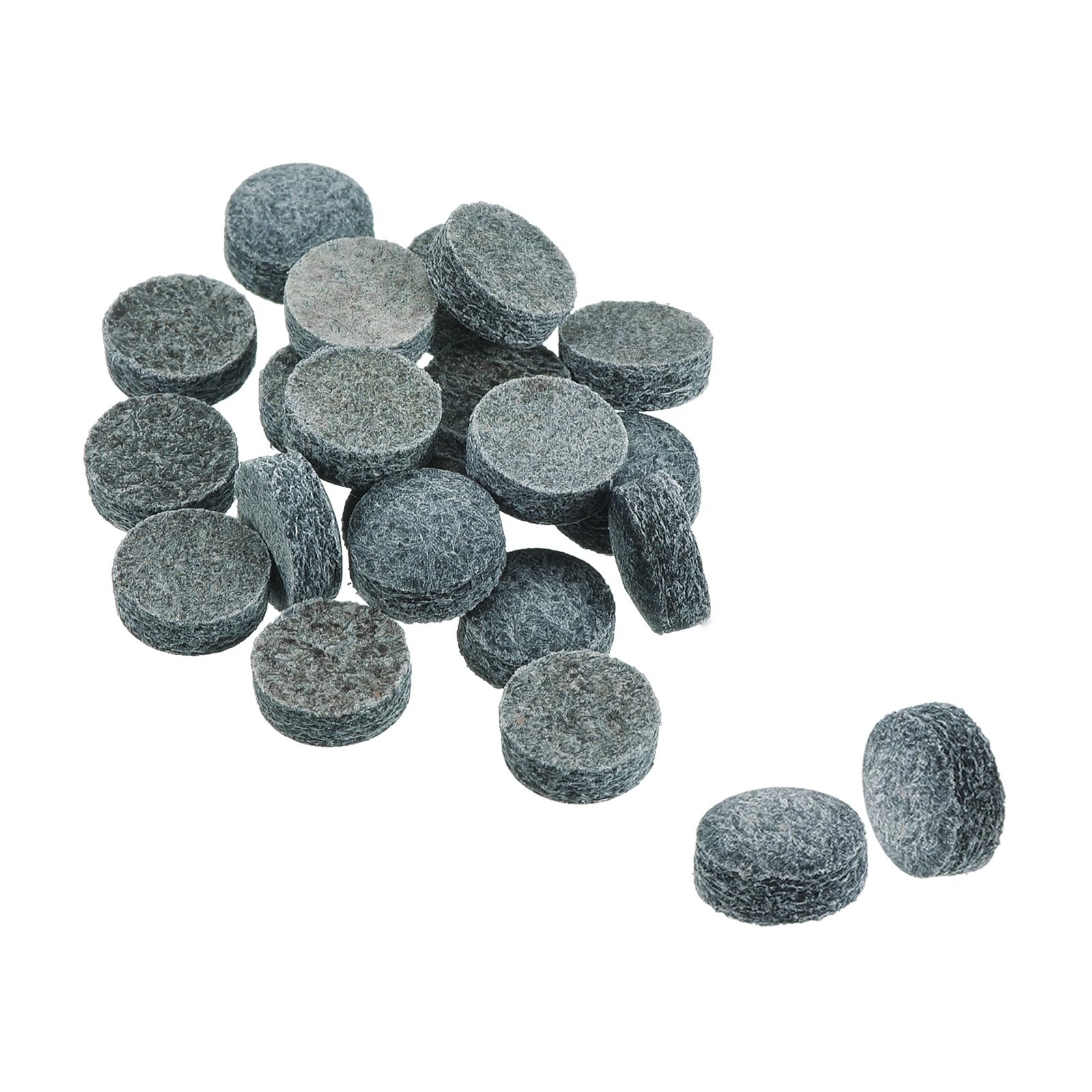 PATIKIL 9mm Pool Cue Tips, 30 Pack Pool Billiard Cue Tips Pool Stick Replacement Tips Pool Stick Tips Snooker Cue Tips, Grey