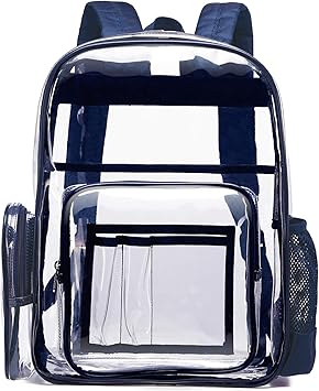 amazon clear plastic backpack