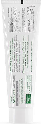 Aloe Dent Whitening Aloe Vera Toothpaste Fluoride Free 100 ml Pack of 2 view 6