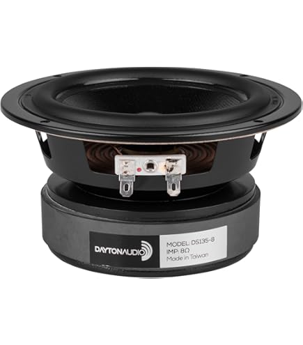 Dayton Audio DC130-4 5-1/4インチウーファー Amazon.com: Dayton Audio DC130B-4 5-1/4