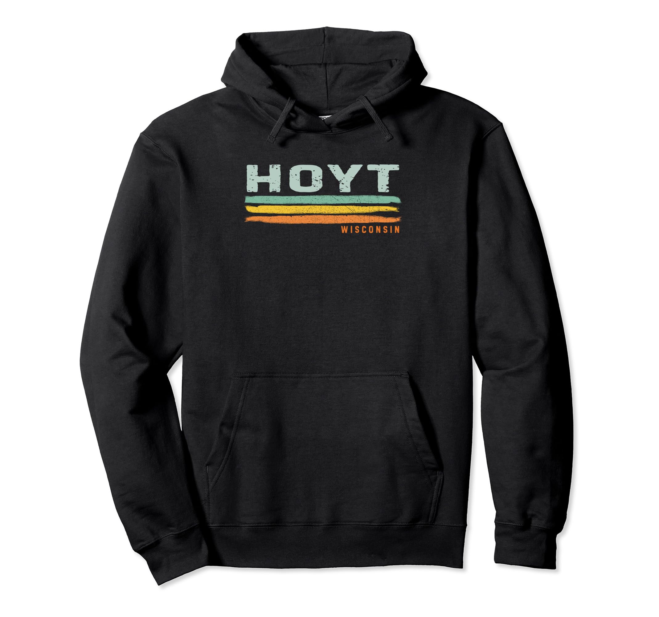 Vintage Stripes Hoyt WI Pullover Hoodie in Kuwait Whizz Hoodies