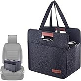 Foyego 6 Cup Drink Carrier with Handle, Reusable Insulated Drink Caddy Drink Holder for Car, Folding Portable Coffee Cup Holder Bag for Travel and Delivery