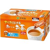 Ito-en Oi Ocha Japanese Green Tea Instant Hojicha Powder &ndash; Unsweetened Roasted Green Tea &ndash; 0.8g &times; 100 Sticks