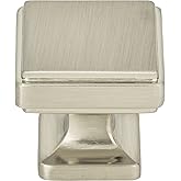 Atlas Homewares A201-BRN Kate Collection Knob, Brushed Nickel