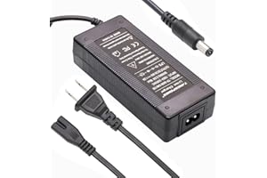 TANGSPOWER E Bike Charger 48v 13S Lithium Replacement Charger 54.6V Power Bike Charger 48V Electric Bike Charger Power Supply Adapter Charger for 48V Li-ion Battery Pack DC 5.5 Round for Rad Rover Power Bike