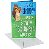 American Greetings Funny Birthday Card (Squirrel)