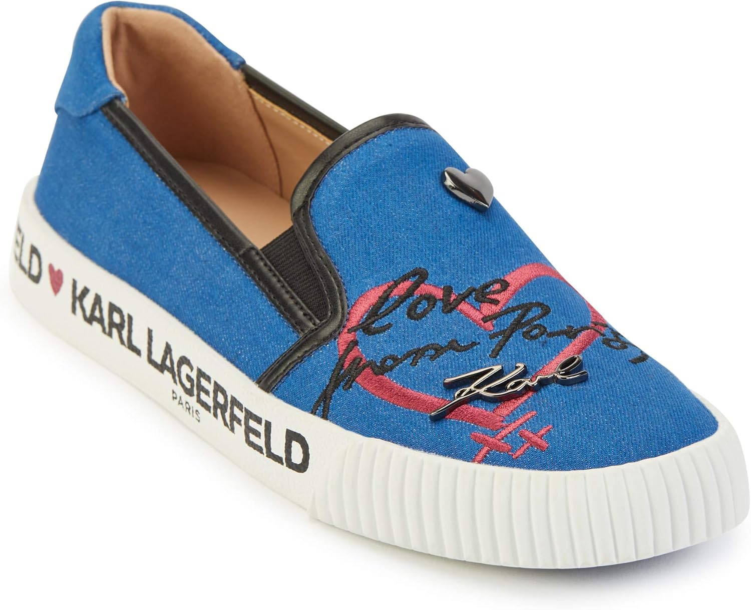 Karl Lagerfeld Paris Women's Jessie Slip on Sneaker Shoes