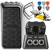 Dunlop DVP4 Volume X Mini Effects Pedal Aux Output Tuner and Expression Functionality with Tonebird Patch Cable, Multi-Tool, Picks Bundle