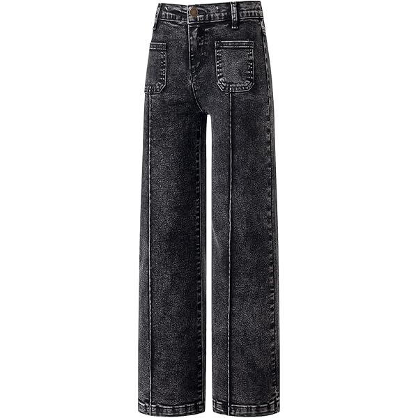 Grunge Acubi Y2K Jeans for Women Wide Leg Oversize