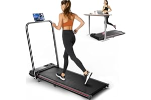 BMJX US Walking Pad Treadmill With Incline, Under Desk for Home Office, Portable 2.5HP, 300 lbs Capacity, APP/Remote Control, LED Displays, Manual Incline(M)