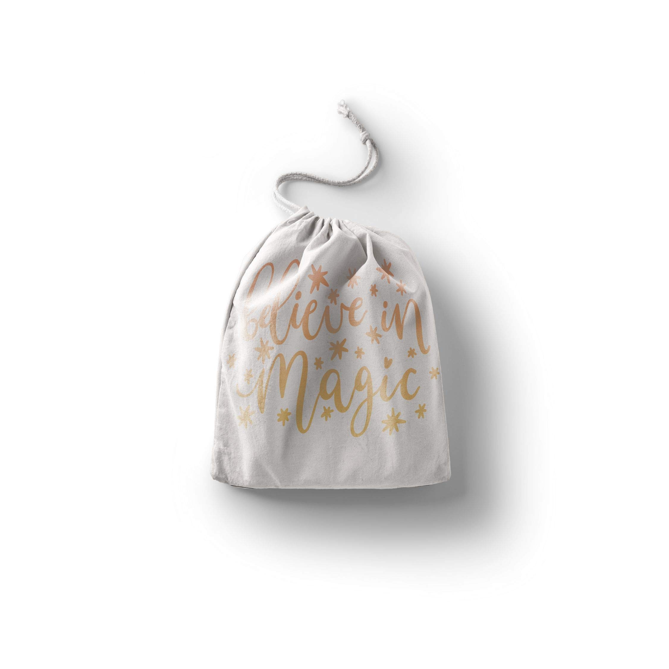 Bonamaison Printed Cotton Produce Bag with Drawstring, Reusable Grocery Bag, Biodegradable Eco-Friendly Bags, Travel Pouch, Sachet Bags, Shopping Bag, Eco Friendly, Foldable, Size: 30x40 Cm