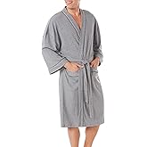 IZOD Men's Nailhead Texture Knit Robe