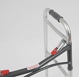 Drive Devilbiss Folding Lightweight Aluminium Walking Frame with Front Wheels view 6