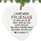 YXOTJHS Friends Christmas Ornaments 2025, Friendship Gifts for Women, Sister Friendship Ornaments for Christmas Tree Decor