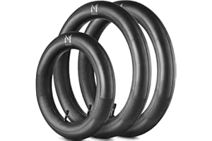 Inner Tube Tire Replacements Two 16'' x 1.75/2.125 & One 12.5'' x 1.75/2.25 for Jogging Stroller, Compatible w/All Brands: BoB Revolution Flex/Pro/SE/SU, Graco, Go Jogging & More, by Mata1-USA
