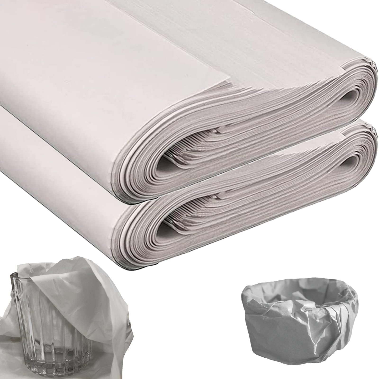Photo 1 of Packing Paper Sheets for Moving,Newsprint Packing Paper for Shipping, Wrapping,Fill the Moving Boxes and Protect Fragile Items (110 Sheets, 27”x15”)