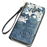 FQTBCEARI Hummingbird Flower Print Women Large Capacity Wallet PU Leather Zipper Clutch Purse for Smart Phone/Card/Coin/Cash