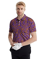 Xdceu Men's Skull Polo Shirts Hawaiian Golf Polo