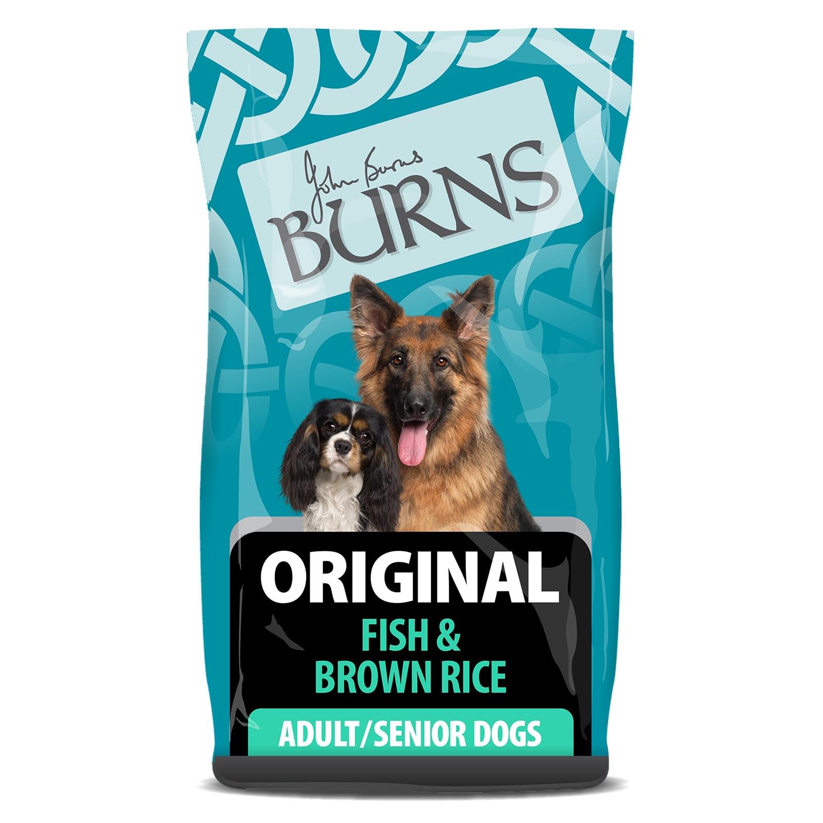 Burns Pet Nutrition Hypoallergenic Complete Dry Dog Food Adult and Senior Dog Original Fish and Brown Rice 6 kg