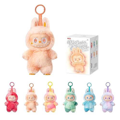 POP MART The Monsters Big Into Energy Series-Vinyl Plush Pendant Blind Box, LABUBU Random Design Action Figures, Collectible Toys for Home Room Decor, Holiday Anniversary Birthday Gifts, Single Box