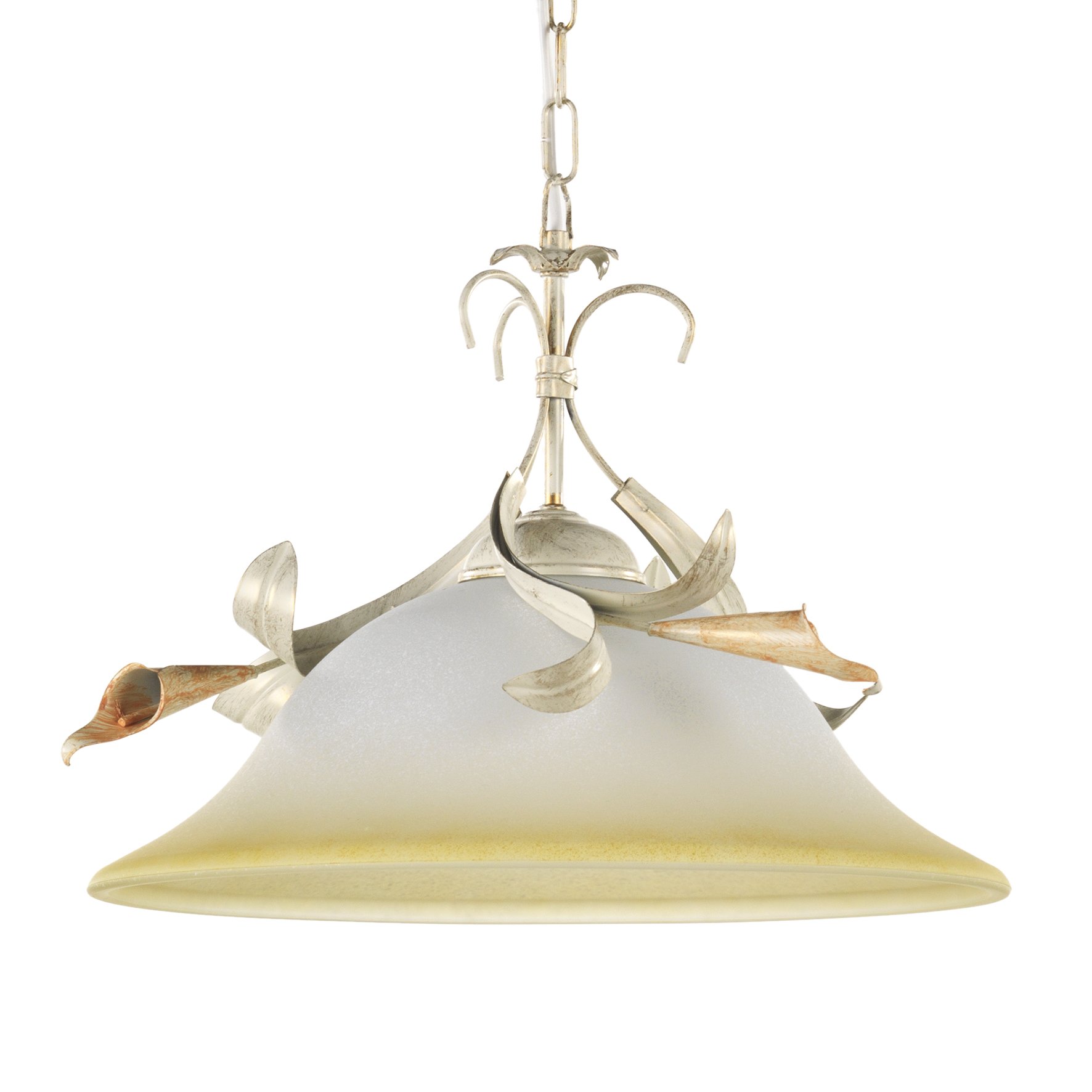 Onli Lucrezia Suspension Lamp E27, Ivory, 40 cm x H 90 cm