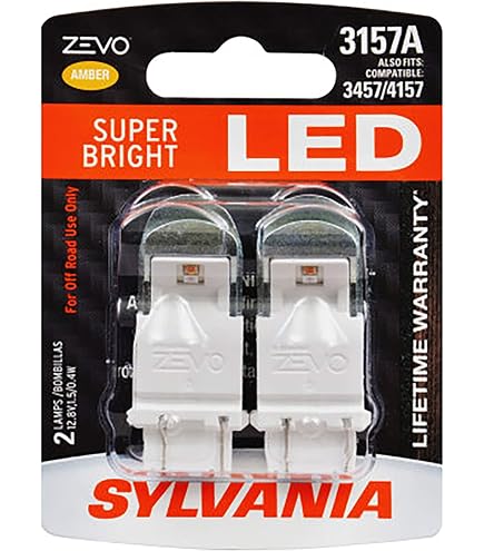 Amazon.com: SYLVANIA 3157 ZEVO LED White Bulb, Daytime Running
