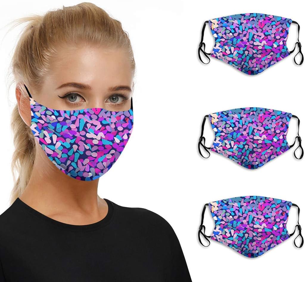 3/5/10pc Face for Dust Protection Anti Face Washable Earloop Reusable