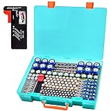 Battery Organizer Storage Holder- Batteries Case
