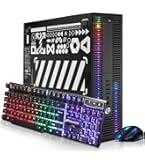 Amazon.com: HP RGB Gaming Desktop Computer, Intel Quad Core