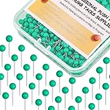 Map Tacks 1/8-Inch Assorted Color Beads Head Map