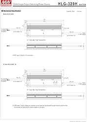 Mean Well HLG-320H-24 Power