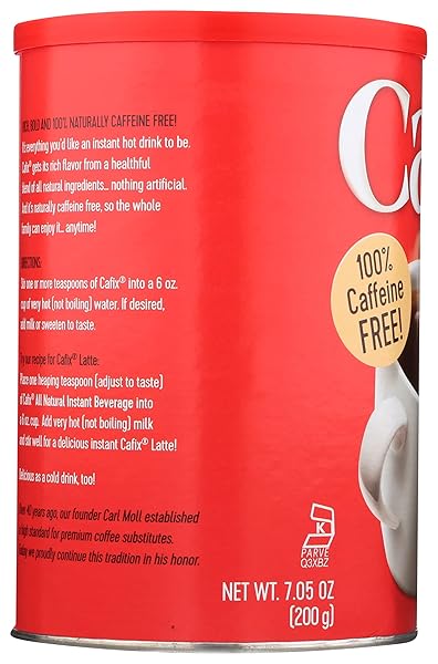 CAFIX ALL NATURAL INSTANT COFFEE SUBSTITUTE & ALTERNATIVE, 7.05OZ (PACK OF 1)
