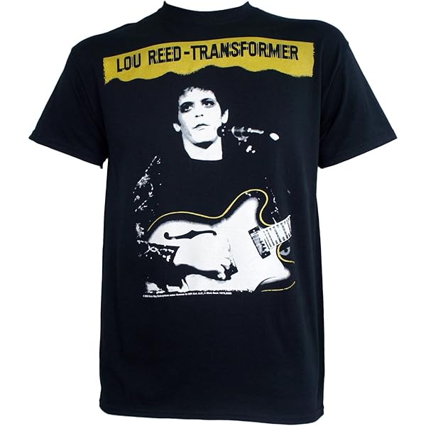 Amazon.com: Lou Reed - Punk Rock Velvet Underground Music T-Shirt