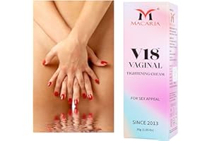 MACARIA Vaginal Pussy Yoni Tightening Shrink Cream Gel for Girls, Porn Actress & Women - Rejuvenating for Extra Tightness & Restoring Confidence - Increase Intimate Sensitivity & Mood