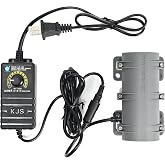 3800RPM Electric Motor, Vibration Motor, DC 12V Vibrating Motor 10W Carbon Brush Motor, Adjustable Power Supply for Electric Massage Chair Bed Industry Sieve Shaker Vibrators