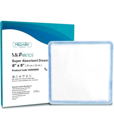Amazon.com: XTRASORB Super Absorbent Classic Dressing, Xtrasorb Nonadh Drs  4X5, (1 BOX, 10 EACH) by DERMASCIENCES : Health & Household
