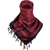 FREE SOLDIER Scarf Military Shemagh Tactical Desert Keffiyeh Head Neck Scarf Arab Wrap with Tassel for Men Women