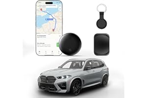 KIGJU GPS Tracker for Vehicles, Works with Android & iOS Apple Find My, No Monthly Fee or Subscription, Hidden Magnetic Car Tracking Device, Mini Smart Tags Finder for Kids, Pets, Dogs, Keys, Luggage
