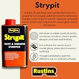 RUSTINS Strypit 250ml Paint Varnish Remover Non-Caustic Dichloromethane-Free Gel view 2