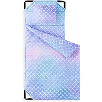 Amazon.com: Wake In Cloud - Cot Nap Mat with Pillow and Blanket ...