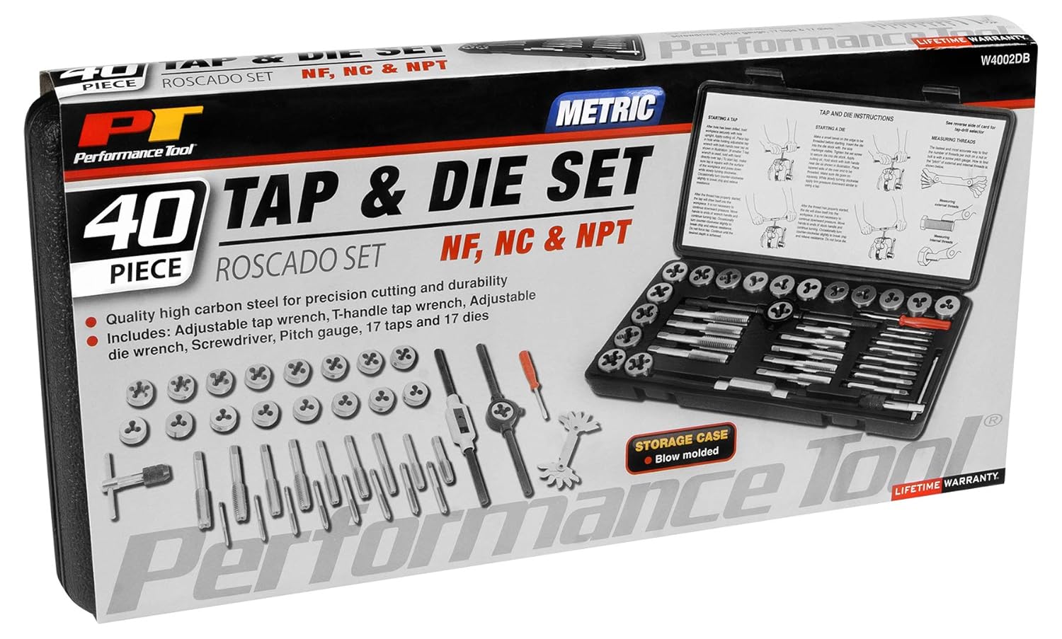 40pc Metric Tap & Die Set Amazon.in Industrial & Scientific