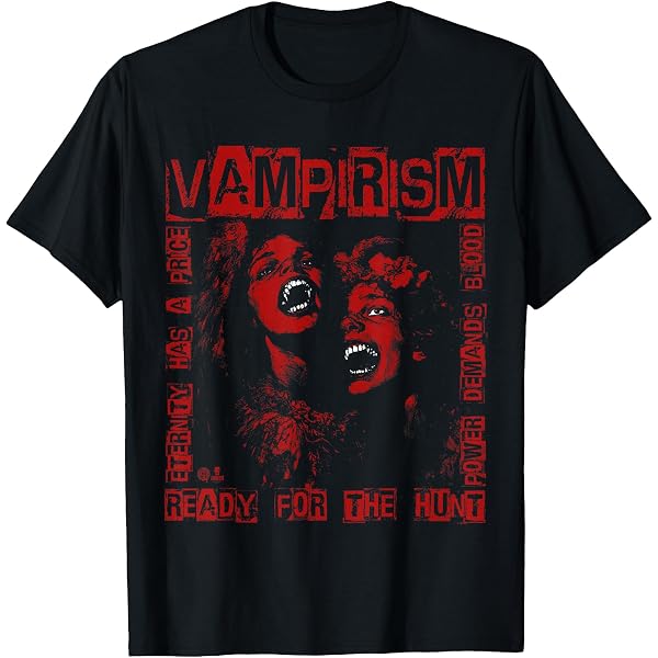 Amazon.com: Dark Gothic Black and Red Vampire Emo Y2K Grunge
